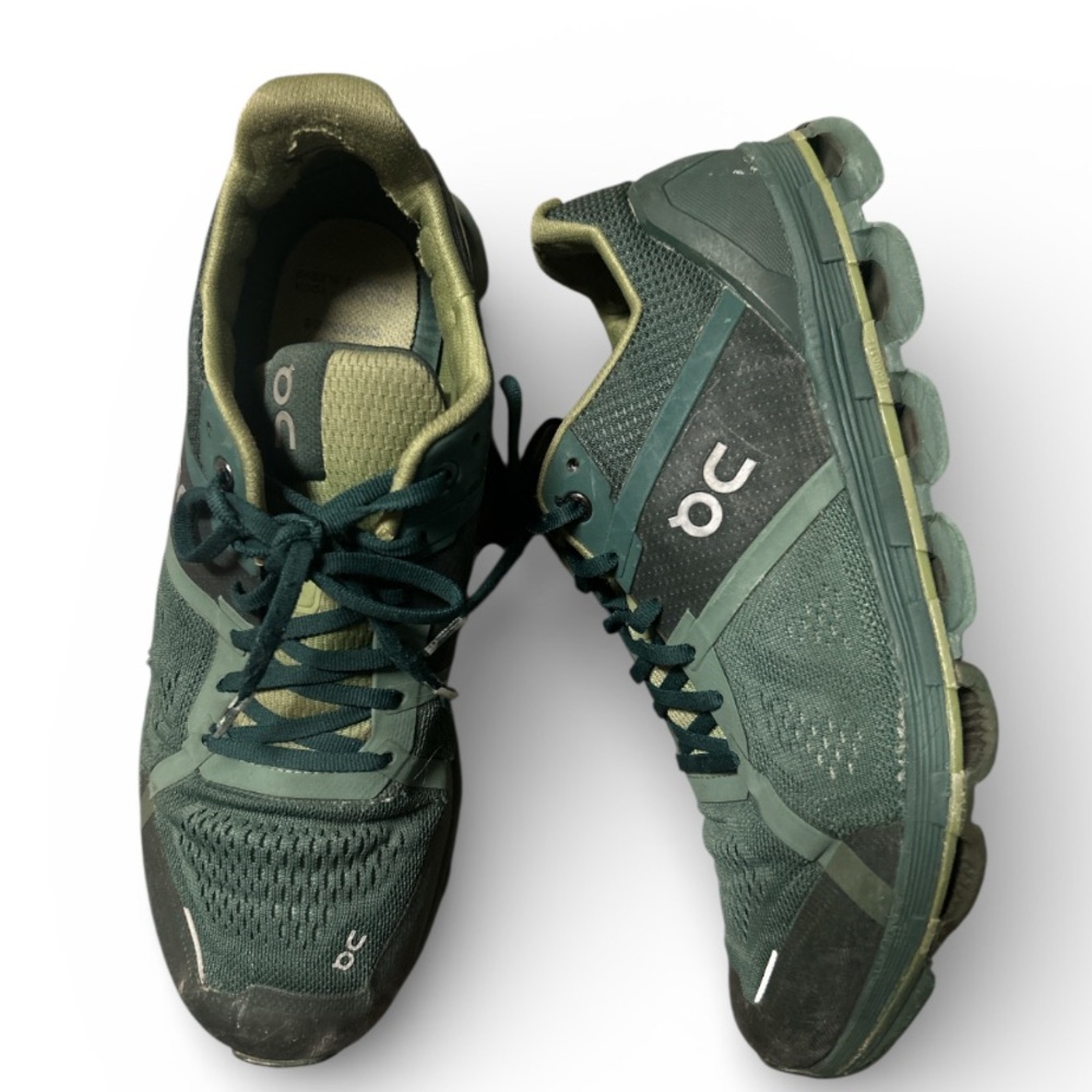 On Running Men's Forest Green Athletic Shoes